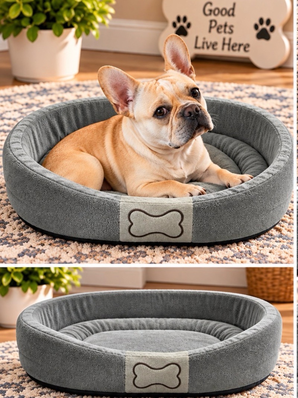 Small Cozy Dog/Cat Pet Bed – NWT